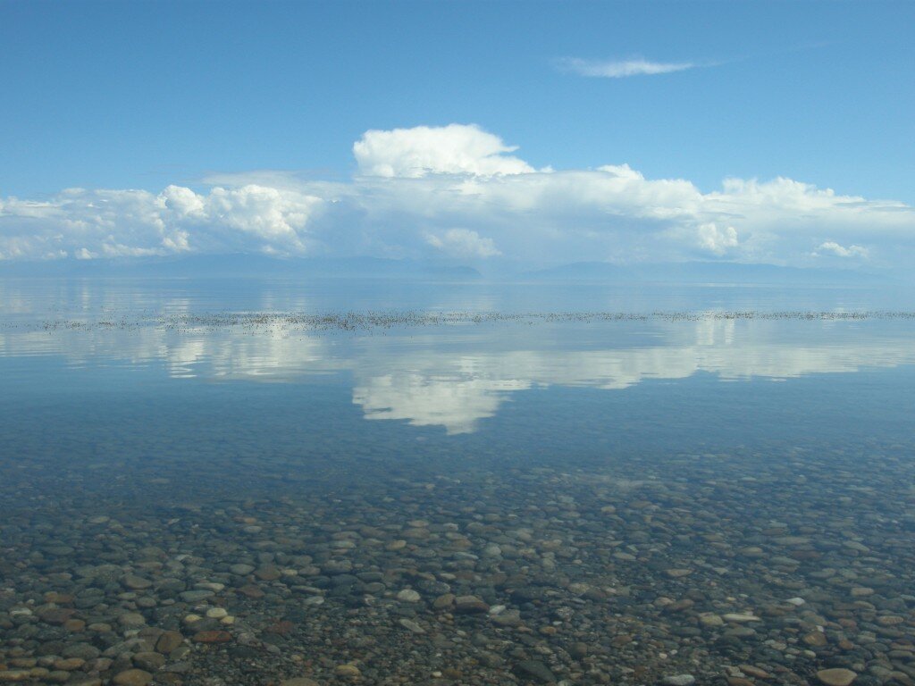 Woda w Bajkale jest niesamowicie czysta