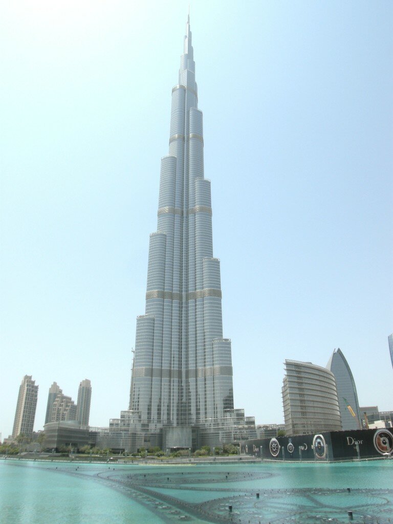 Burj Khalifa w całej okazałości