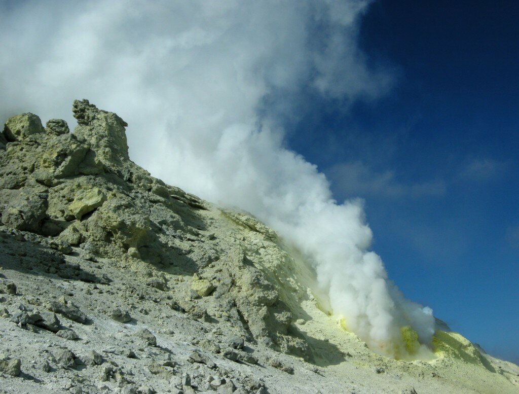 Damavand - "wygasły" wulkan
