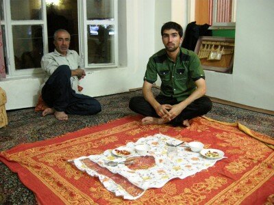 Irańska gościnność - Ehsan i jego tata